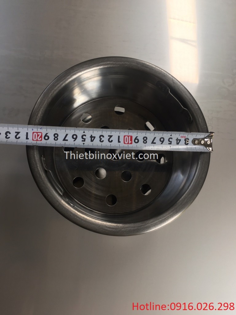 Xô đựng than bếp nướng than hoa âm bàn