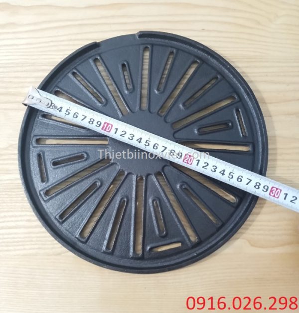 Vỉ nướng gang đúc chống dính cho nhà hàng, quán nướng BBQ