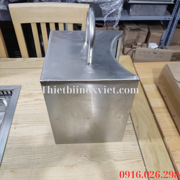 Hộp đựng xô than bằng inox